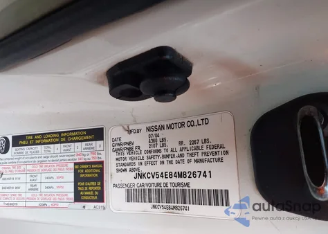 2004 Infiniti G35 from USA, damaged, VIN JNKCV54E84M826741